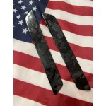 Forged carbon latch inserts for Tourings 23,5+ including CVO/CVO ST