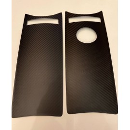 Carbon dash insert for Harley Road King