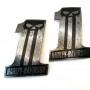 #1 Punisher black\silver tank emblems for Harley