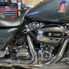 #1 Stars&Stripes color tank emblems for Harley