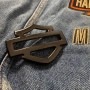 Black tank emblems for Harley