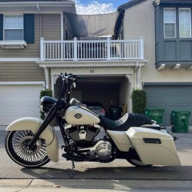 Black tank emblems for Harley