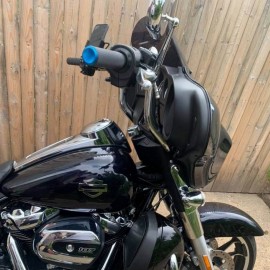 Black tank emblems for Harley