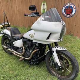 Brass tank emblems for Harley