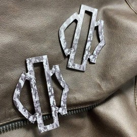 Camo tank emblems for Harley