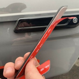 Carbon latch inserts kit for 2014+ Harley Touring bags