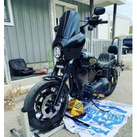 Gold tank emblems for Harley