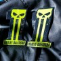 #1 Punisher black\green tank emblems for Harley