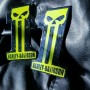 #1 Punisher black\green tank emblems for Harley