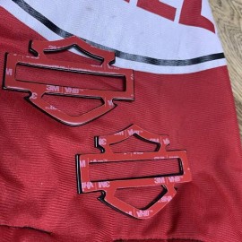 Tactical USA flag tank emblems for Harley