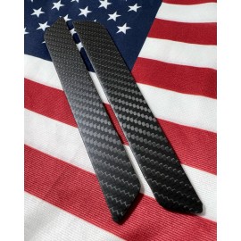 Carbon latch inserts kit for 2014+ Harley Touring bags