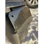 Carbon fiber saddlebag license plate mount