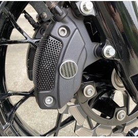 Carbon inserts for standard Brembo calipers