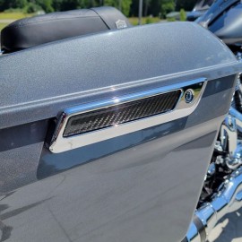 Carbon latch inserts for 2014-2022