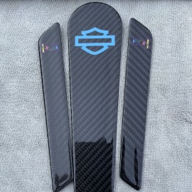 Carbon latch inserts for 2014-2022