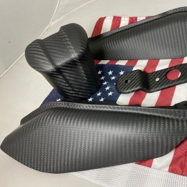 Carbon mid-frame deflectors for 2009-2022