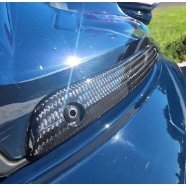Carbon windshield trims for 2018-2022