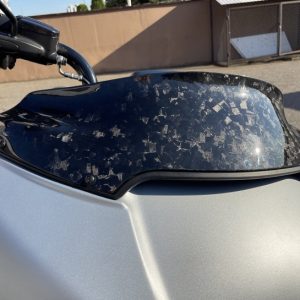 Carbon 6” Road Glide windshield