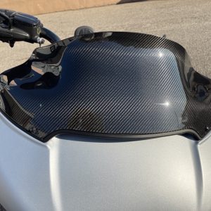 Carbon 9” Road Glide windshield