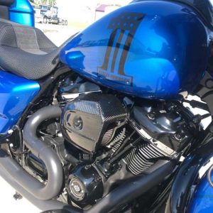 Carbon air filter cover