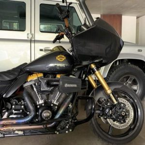 Gold tank emblems for Harley