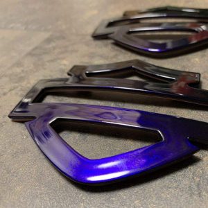 Purple tank emblems for Harley