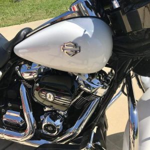 Stainless steel tank emblems for Harley