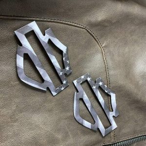 Tactical USA flag tank emblems for Harley