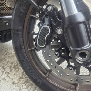 Carbon Fiber Softail Calipers Inserts